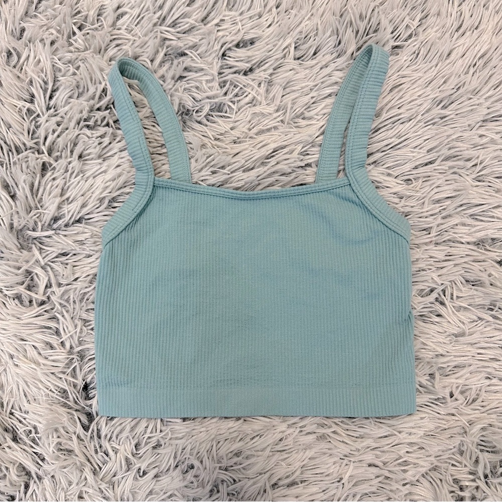 Colsie Ribbed Crop Top - Picture 8 of 11